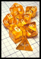 Dice : Dice - Dice Sets - Wiz Dice Yellow Transparent - eBay Mar 2015